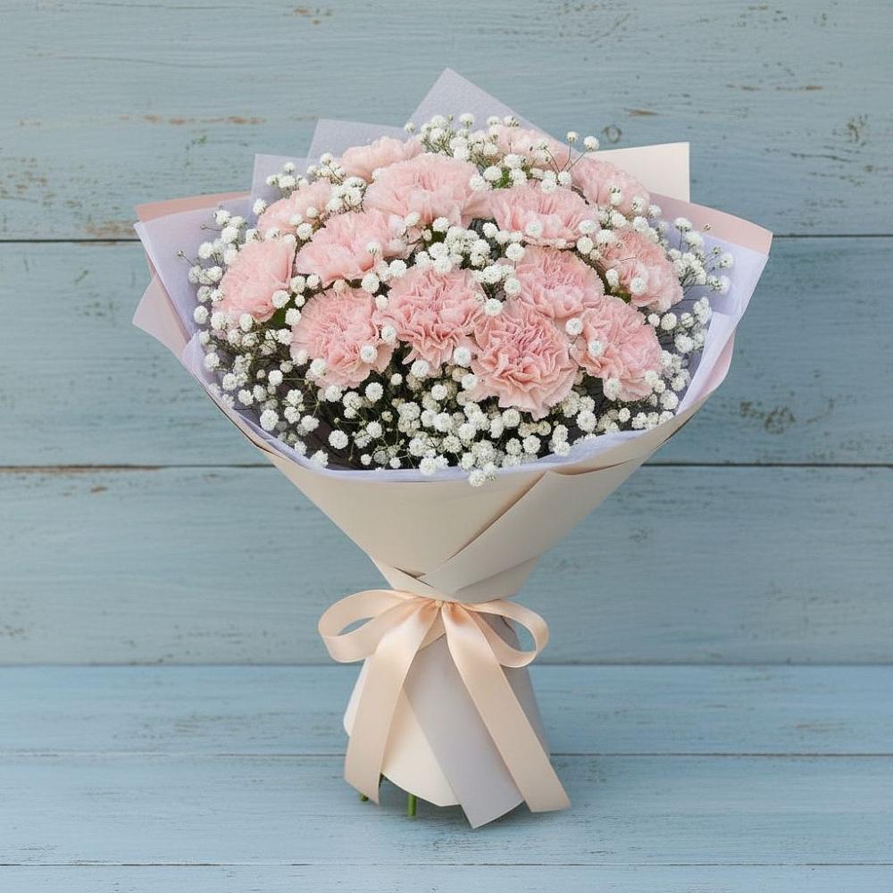 Букет цветов из: Гвоздики в Светлом Яре