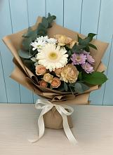 Букет цветов из:  Герберы и Хризантемы в Светлом Яре