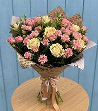 Букет цветов из:  Розы #REPLACE_PRED# Светлом Яре