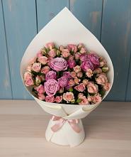 Букет цветов из:  Розы #REPLACE_PRED# Светлом Яре